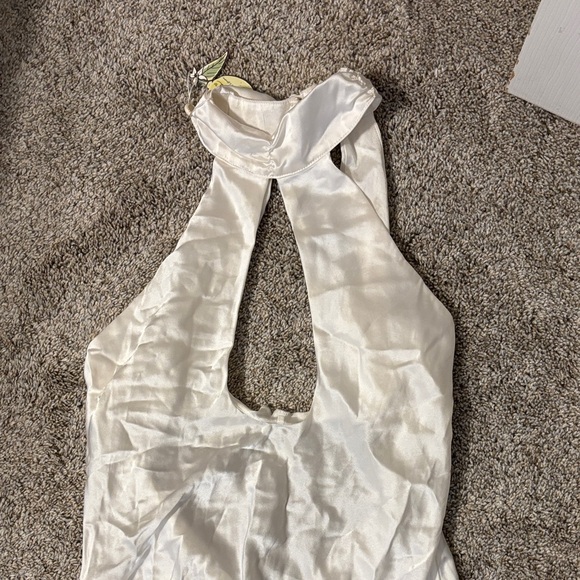 For Love And Lemons White Backless Maxi Dress - Picture 2 of 4